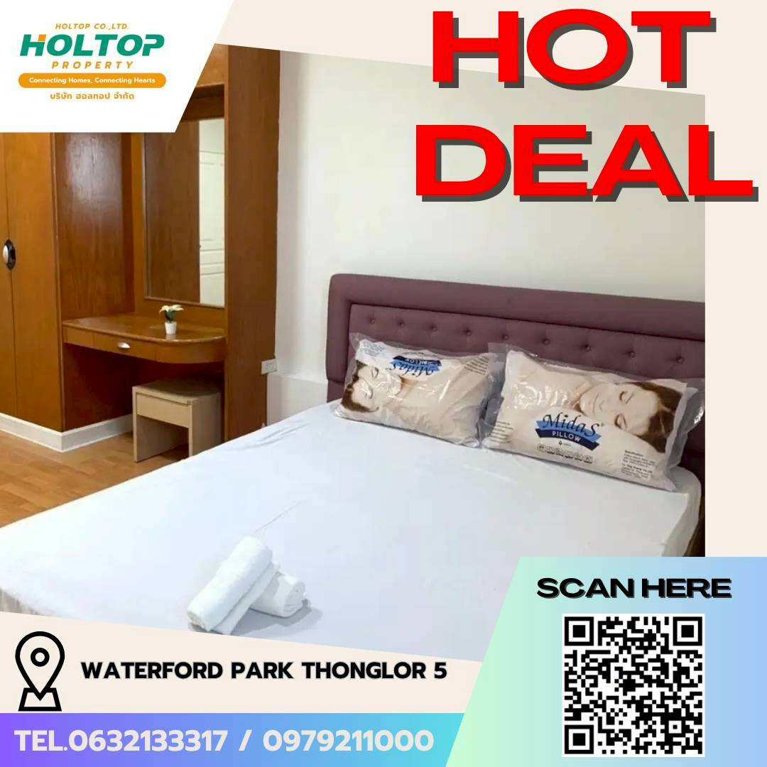  #L827🎉 240669 Condo for Rent: Waterford Park Thonglor 5