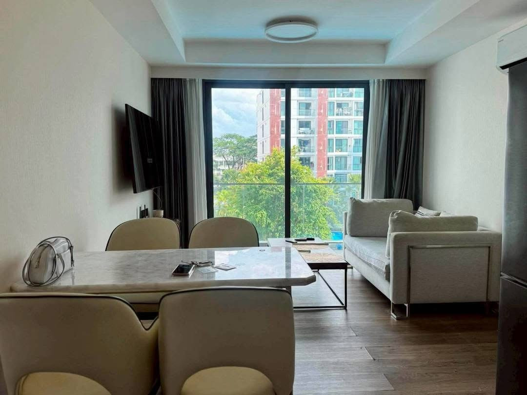 ปล่อยเช่า The one condo  ชั้น 4 ขนาด 56 ตรม.  ตึก A, 2 ห้องนอน – รูปที่ 2