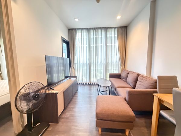 Condo for rent near MRT Rama 9 | THE LINE Asoke-Ratchada | 1 bedroom, fully furnished. Fully furnished, ready to move in, near Fortune Town