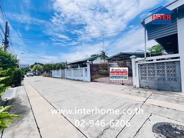 Single house, 1 floor, 110 sq m, Thippawan Village 1. Soi Thipawan Village, Theparak Road, Thipawan Road, Mueang Samut Prakan, Samut Prakan