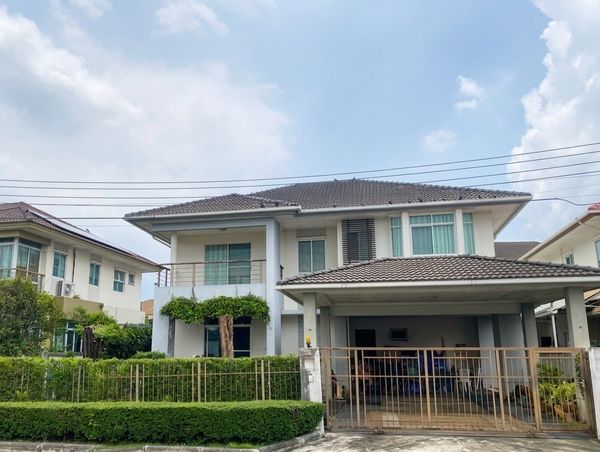 97933 - ขายด่วน บ้านเดี่ยวหรู โครงการเศรษฐสิริ วงแหวน-รามอินทรา (Sansiri) Luxury Single House for Sale Setthasiri Wongwaen-Ramintra (by Sansiri), Prime Location
