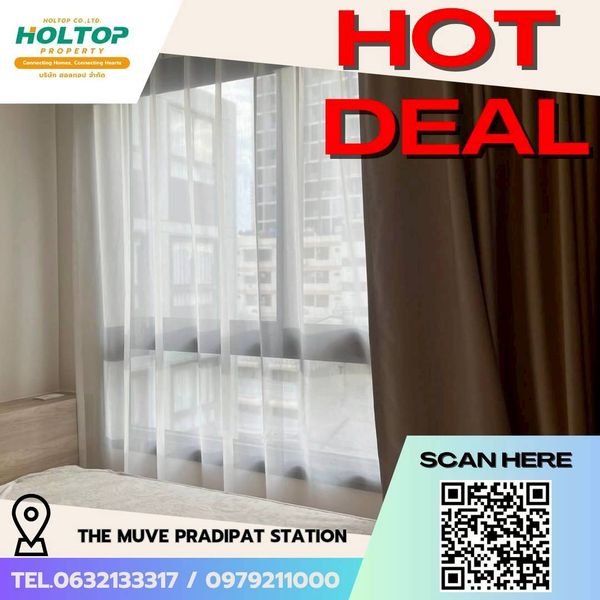 #L679🎉 160669 Condo for rent The Muve Pradipat  