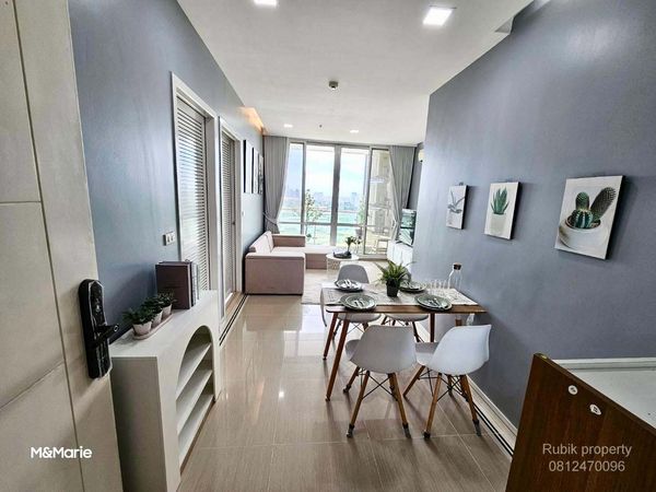 🔥 Condo for sale with tenant, good yield, in the heart of Rama 9 🔥 📍 TC Green Rama 9 (entire room renovated) RB2072