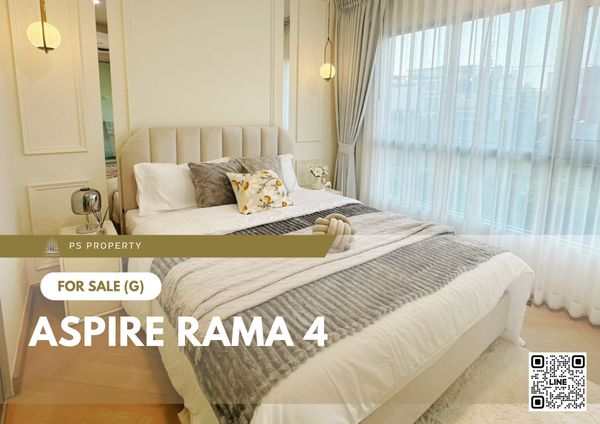 ขายด่วน 🔥 Aspire Rama 4 🔥 เฟอร์นิเจอร์ครบ เดินทางสะดวก ใกล้ BTS เอกมัย 
