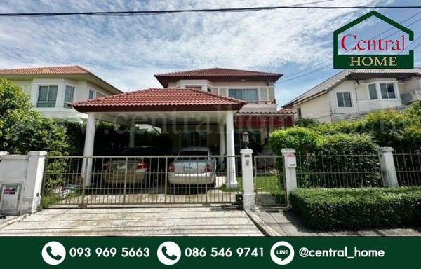 บ้านเดี่ยว2ชั้น โครงการ ชวนชื่น กรีนบาวด์ ถูกสุดในโครงการ