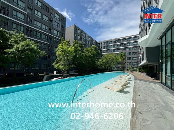 Condominium 27.67 sq m. The Origin Sukhumvit 105 near Bangkok Patana International School. Soi Sukhumvit 105 Sukhumvit Road 105, Lasalle Road, Phra Khanong District, Bangkok