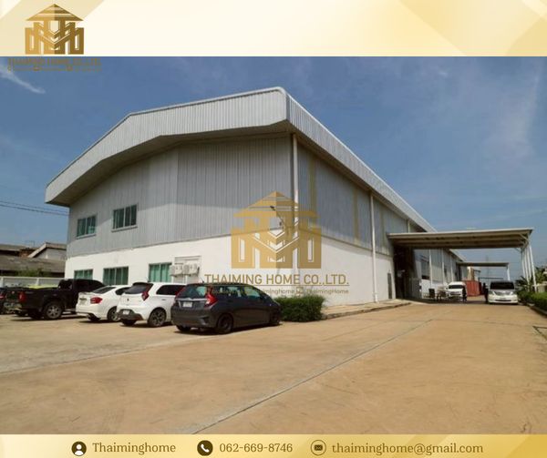 ขายโรงงานพร้อมอาคารสำนักงาน บนที่ดินขนาดใหญ่ ทำเลศักยภาพ ลาดหลุมแก้ว จังหวัดปทุมธานี (TW07-1926)