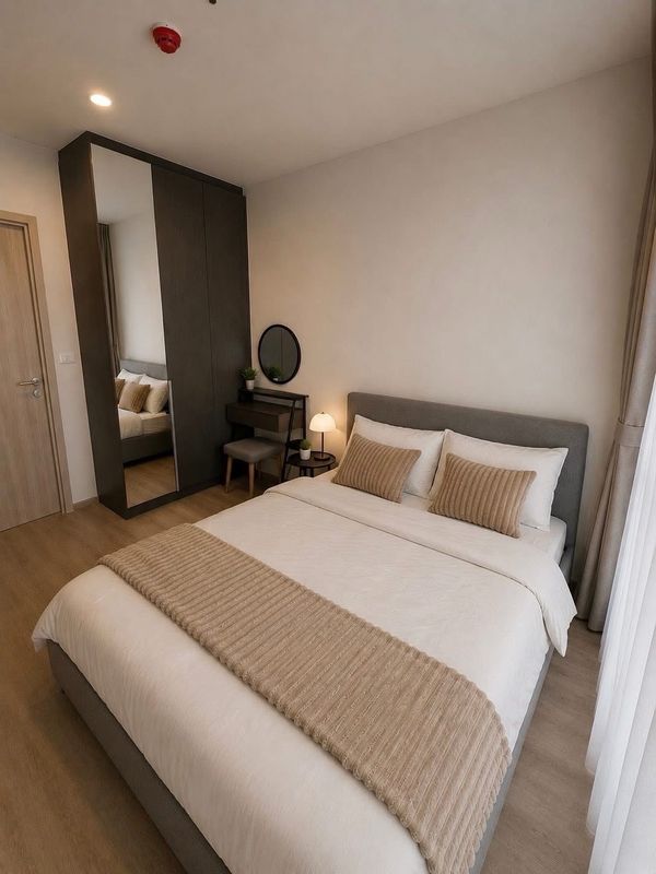 🏢 Nue District R9 👫
✨ Corner room, 21st floor, open view, private | 🚆 Near MRT Rama 9, walking distance | 🌿 Spectacular central area, Golf • Spa • Pilates, complete with every lifestyle