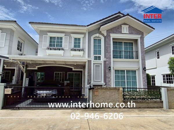 Twin house, 2 floors, 39.2 sq m, Golden Neo Village. Siriraj-Ratchapruek Soi Charansanitwong 35 Ratchaphruek-Charan Sanitwong Road Phran Nok-Phutthamonthon Sai 4 Road Bangkok Noi District Bangkok