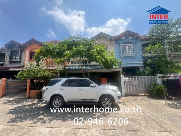 Townhouse, 2 floors, 21 sq m, Boonto Park Ville Village. Soi Rattanathibet 17, Intersection 1, Rattanathibet Road Nonthaburi Bypass Road, Mueang Nonthaburi, Nonthaburi