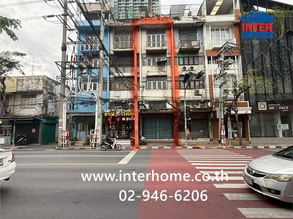 อาคารพาณิชย์ 4.5 ชั้น 17 ตร.ว. อาคารพาณิชย์ ใกล้โรงพยาบาลบางโพ ใกล้ MRT บางโพ ถนนประชาราษฎร์สาย1 เขตบางซื่อ กรุงเทพมหานคร