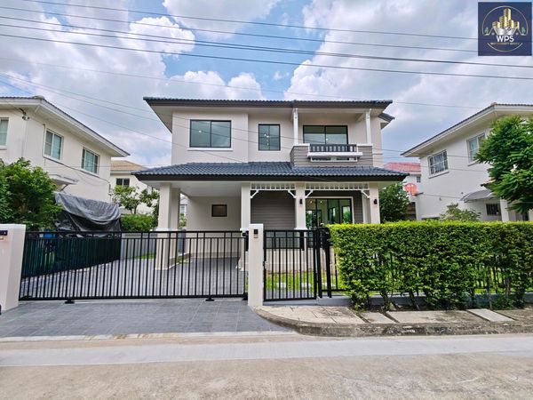💫Single house for sale, Manthana Pinklao-Rama 5💫
🏡Newly renovated single house, next to Rama 5 Road, ready to move in.

✨Renovated the whole house, ready to move in.
✨Choose good quality materials.
✨SPC flooring on both the upper and lower floors.
✨Free w