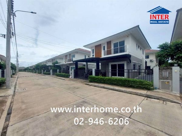 บ้านเดี่ยว 2 ชั้น 50.5 ตร.ว. หมู่บ้านศุภาลัย พาร์ควิลล์ พระราม 2 – ท่าข้าม ซอยอนามัยงามเจริญ31 ถนนพระราม2 (ถนนท่าข้าม) ถนนเลียบวงแหวนกาญจนาภิเษก เขตบางขุนเทียน กรุงเทพมหานคร