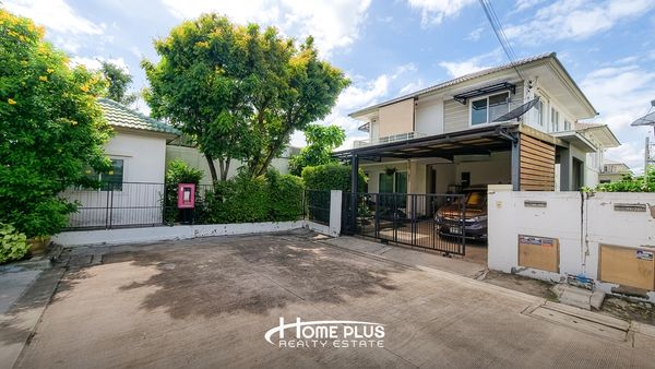 ขายบ้านเดี่ยว 2 ชั้น หมู่บ้านชัยพฤกษ์ รัตนาธิเบศร์–วงแหวน บางใหญ่ นนทบุรี บ้านหลังริม พร้อมอยู่ ใกล้รถไฟฟ้าสายสีม่วง
