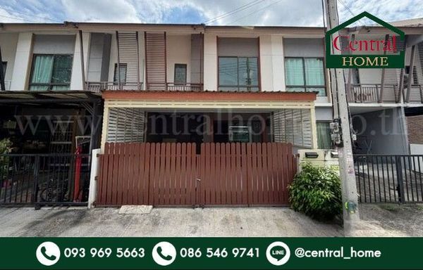 Townhome Pruksa Prime Rangsit - Khlong 3, beginning of the project, cheapest in the project.