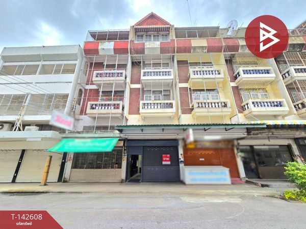 Commercial building for sale, 4 floors, area 14.2 sq m, Tonson-Ong Phra Road, Mueang Nakhon Pathom.