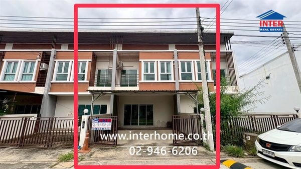 Townhome, 2 floors, 22 sq m, Siwarat Village 11, near Central Westgate, IKEA, Bang Yai, Bang Kruai-Sai Noi Road, Sai Noi, Nonthaburi.