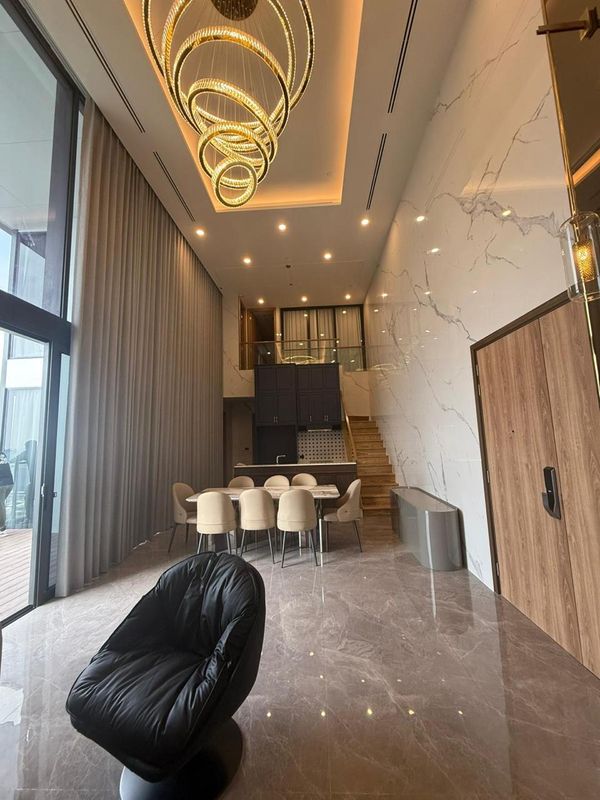 Condo for Rent – Landmark @ MRTA Station (แลนด์มาร์ค แอท เอ็มอาร์ทีเอ สเตชั่น) | 3 Bed 4 Bath + Maid's Room | Rama 9 | 150,000 THB/month | Ref: TR0069
