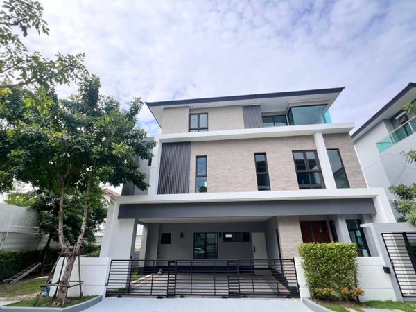 ให้เช่าบ้านเดี่ยว The City เอกมัย ลาดพร้าว แปลงมุม ใกล้พระราม9 