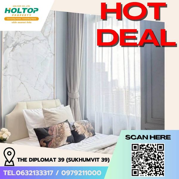 #L704 🎉 170669  Condo for Rent The Diplomat 39 (Sukhumvit 39)