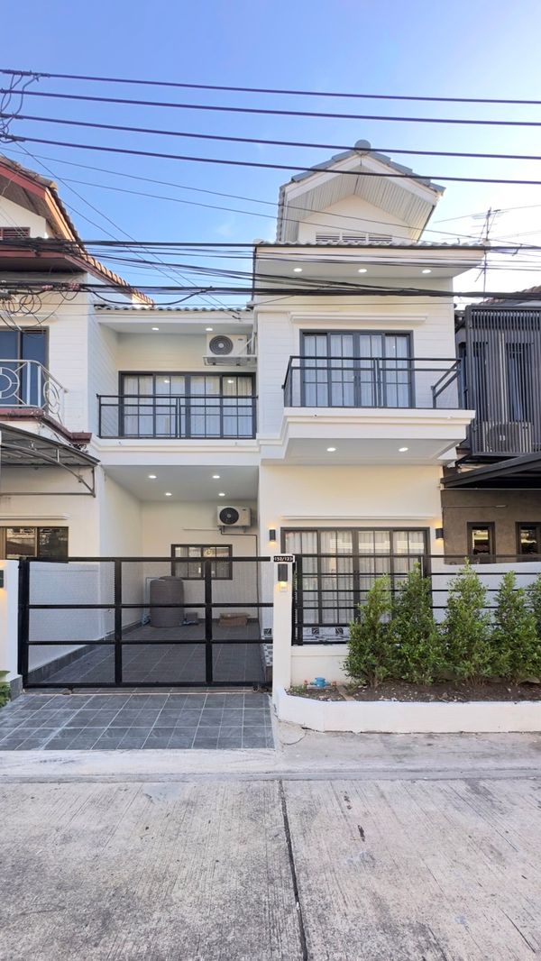 🌈🏡ทาวน์โฮมสวย 2 ชั้น ✨️ตกแต่งพร้อมอยู่ เฟอร์ครบ!!  📌บ้านเอื้อประชา1 🌳