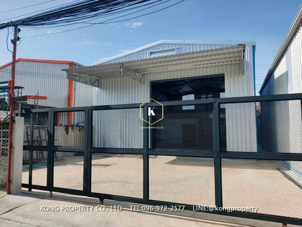 ให้เช่าโกดัง สร้างใหม่ สตรีวิทยา2 ลาดพร้าว กรุงเทพ  พร้อมออฟฟิศติดแอร์