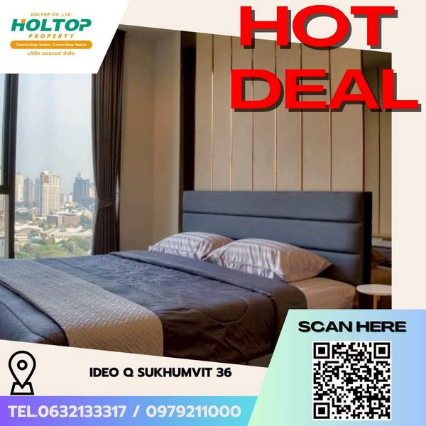 #L751🎉 190669 For Rent Condo Ideo Q Sukhumvit 36