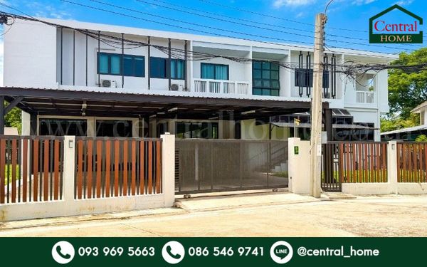Single house Thararom Ramkhamhaeng 150, large house, good structure, quiet and private, close to the central area.