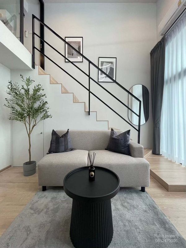 🏙️ FOR RENT | Ideo Rama 9 – Asoke ✨ Studio Hybrid Duplex | High Floor | Fully Furnished RB2075
