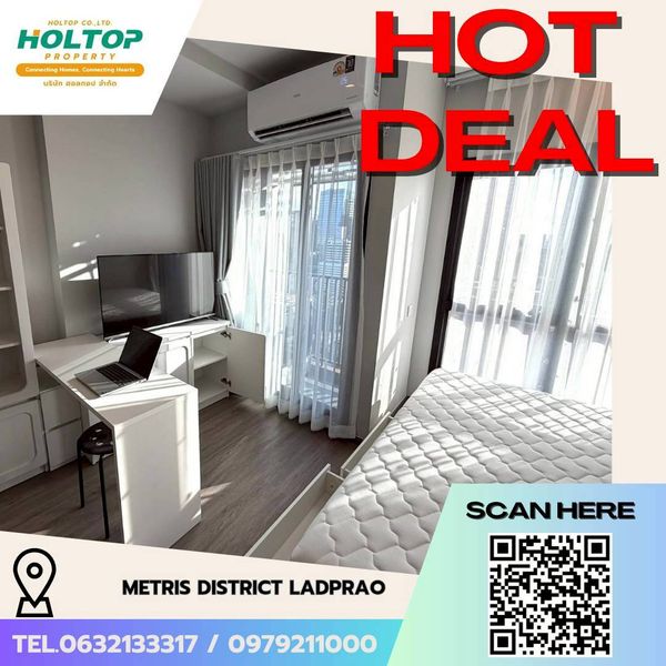 #L741🎉 18/06/2026 Condo for Rent: Metris District Ladprao