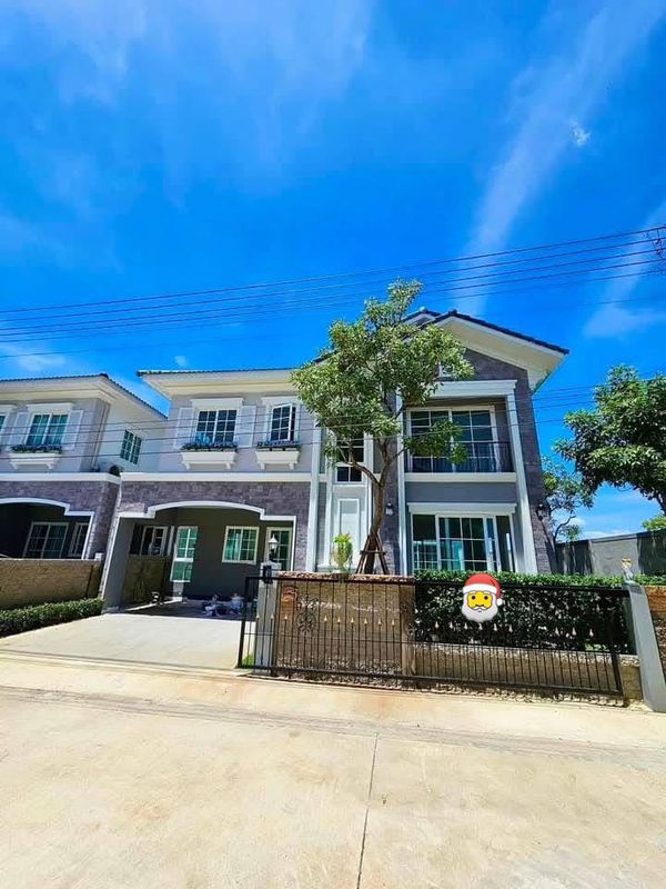 🏡✨ Single house for rent, Prestige Future - Rangsit project, 4 bedrooms, 3 bathrooms, complete with furniture, potential location near Future Park Rangsit🐶🐱, can raise pets💰 Rent 45,000 baht/month.