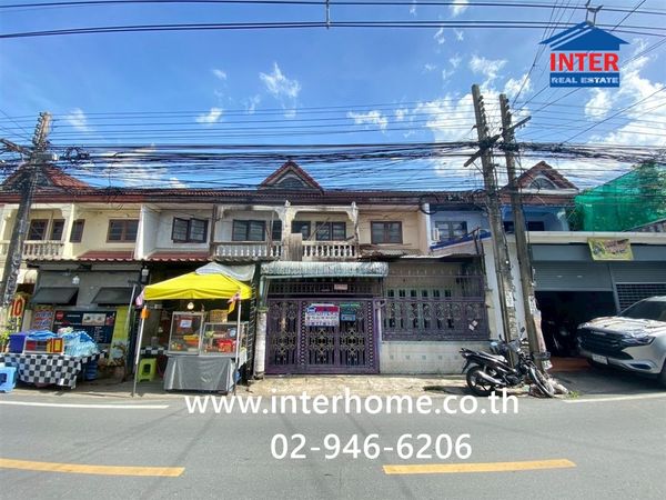 Townhouse, 2 floors, 25 sq m. Townhouse, Soi Nawamin 111, Nawamin Road, Kaset-Nawamin Road, Bang Kapi District, Bangkok.