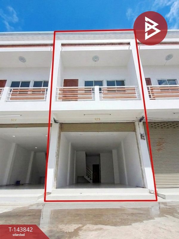 ขายอาคารพาณิชย์ 2 ชั้น มี 2 คูหา ดอนตะโก เมืองราชบุรี ทำเลดี 