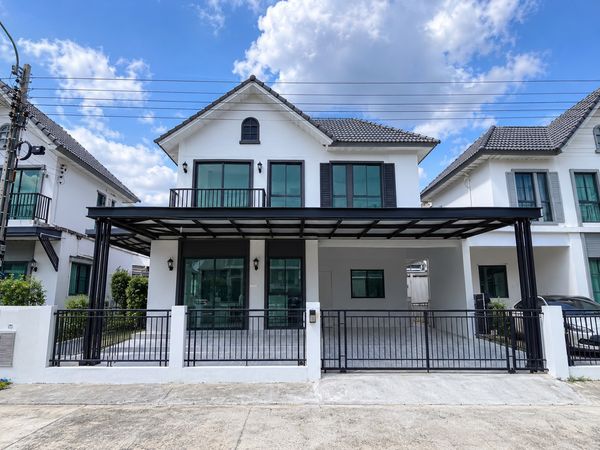 ขายบ้านแฝด ม.Modi Villa พระราม 5–กาญจนาภิเษก ทำเลดี รีโนเวทใหม่ พร้อมอยู่!
