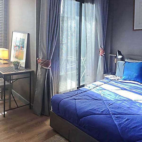 [P-50363] Condo for Rent near MRT Lat Phrao - Chapter One Midtown Ladprao 24. 24th Fl, Stunning City View. Studio fully furnished .Only 14,500 THB! Tel 085-592-2897 Line: @easythaihome