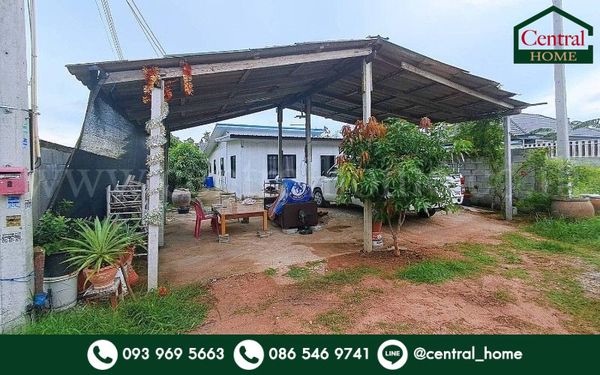 Single house 100 square wah, Soi Phra Prapanimit 28, Nong Prue, Chonburi, very cheap.