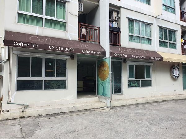 ขายห้องชุดพักอาศัย 2 ห้องทะลุหากันด้านหน้าชั้น 1 สามารถเปิดทำธุรกิจหรือคาเฟ่ได้ ทำเลใจกลางทุ่งสองห้อง หลักสี่ โครงการเดอะคิวบ์ แจ้งวัฒนะ   ราคาสุดพิเศษพร้อมทำธุรกิจต่อ