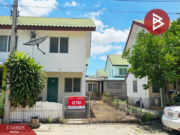 Semi-detached house for sale, Eua-Athorn Chedi Hak Village, Ratchaburi.