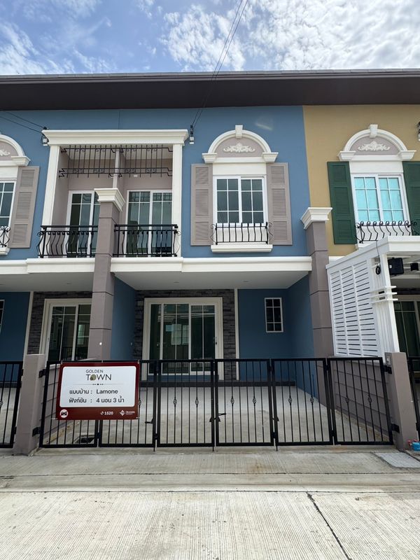 โกลเด้นทาวน์ บางนา กม. 5 เปิดโซนใหม่ แบบบ้านขายดีที่สุด ราคาพิเศษ