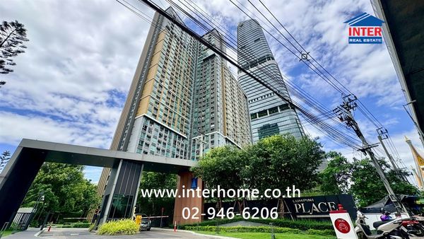 Condominium 29.1 sq m. Lumpini Place Rama 3-Riverine Near Central Plaza Rama 3, Industrial Ring Road, Yannawa District, Bangkok