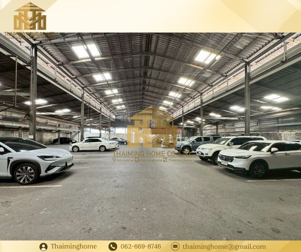 Warehouse for rent, 2,100 sq m with accommodation, potential location in the heart of the city, Nonsi, Rama 3, Ratchada (TW8-22426)