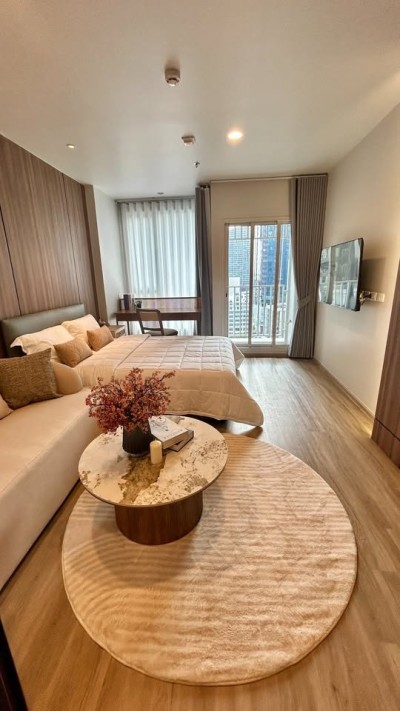 🔥ให้เช่าด่วน🔥 Culture Thonglor Studio Plus พร้อม Walk-in Closet เฟอร์ครบ ใจกลางทองหล่อ