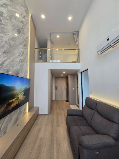 🔥For Rent Now🔥 Life Rama 4 - Asoke 🚆 Near MRT Queen Sirikit National Convention Centre | Duplex unit with beautiful city view, ready to move in, fully furnished.
