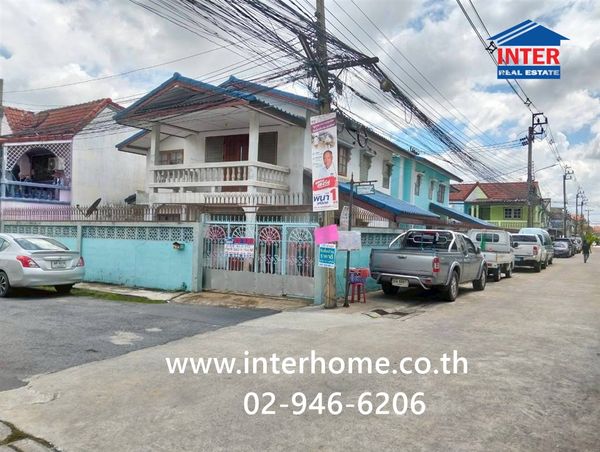 2-story detached house, 44.8 sq m, Pin Charoen Village 4, near Wat Nawong, Songprapa Road, Wat Nawong Road, Don Mueang District, Bangkok