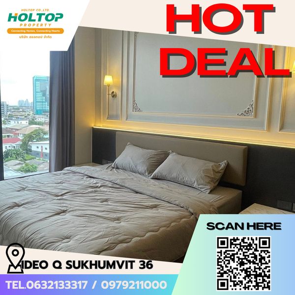 #E951💕140669 Condo for Rent: Ideo Q Sukhumvit 36