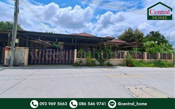 Single-storey detached house, 94 sq m, with swimming pool, beautiful house, ready to move in, very cheap price.