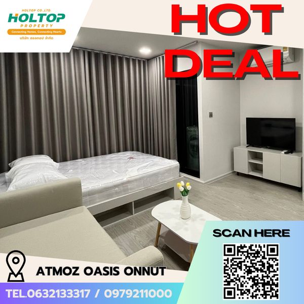#E961💕140669 Condo for Rent: Atmoz Oasis Onnut