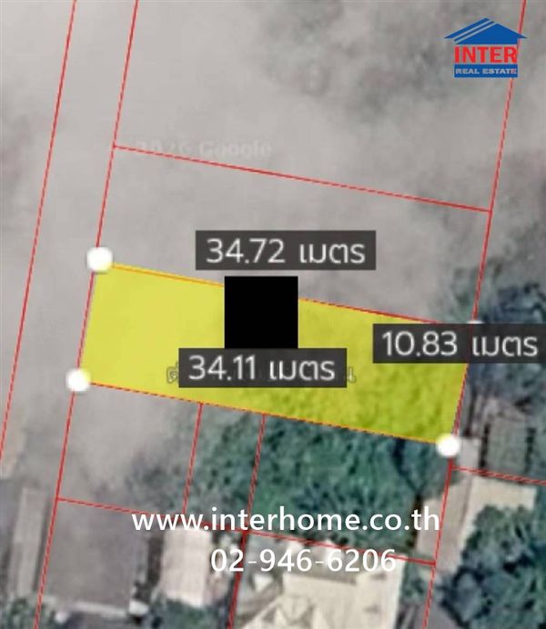 Empty land 98 sq m. Land Soi Yu Witthaya 14 Suwinthawong Road, Yuwitthaya Road, Nong Chok District, Bangkok