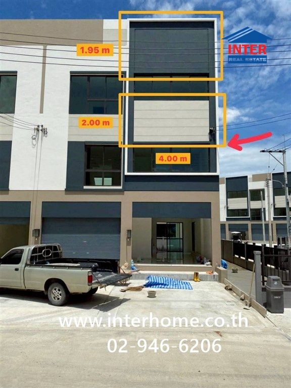 ทาวน์เฮ้าส์ 3 ชั้น 24.9 ตร.ว. หมู่บ้านดิสทริค เทพารักษ์ ซอยทางหลวงชนบทสมุทรปราการ3023 ถนนแพรกษา ถนนเทพารักษ์ เมืองสมุทรปราการ สมุทรปราการ