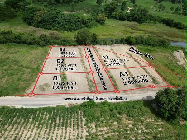 Vacant land for sale in Soi Don Nun, Nong Kham, Sriracha, near Pinthong Industrial Estate 2.